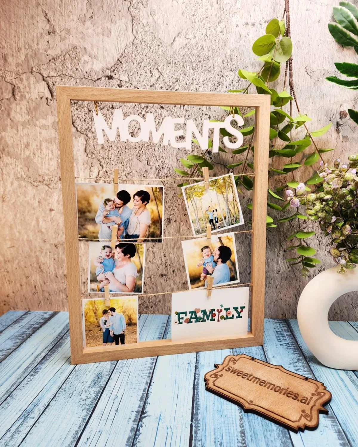 Kornizë druri me fotografi - Figura 3