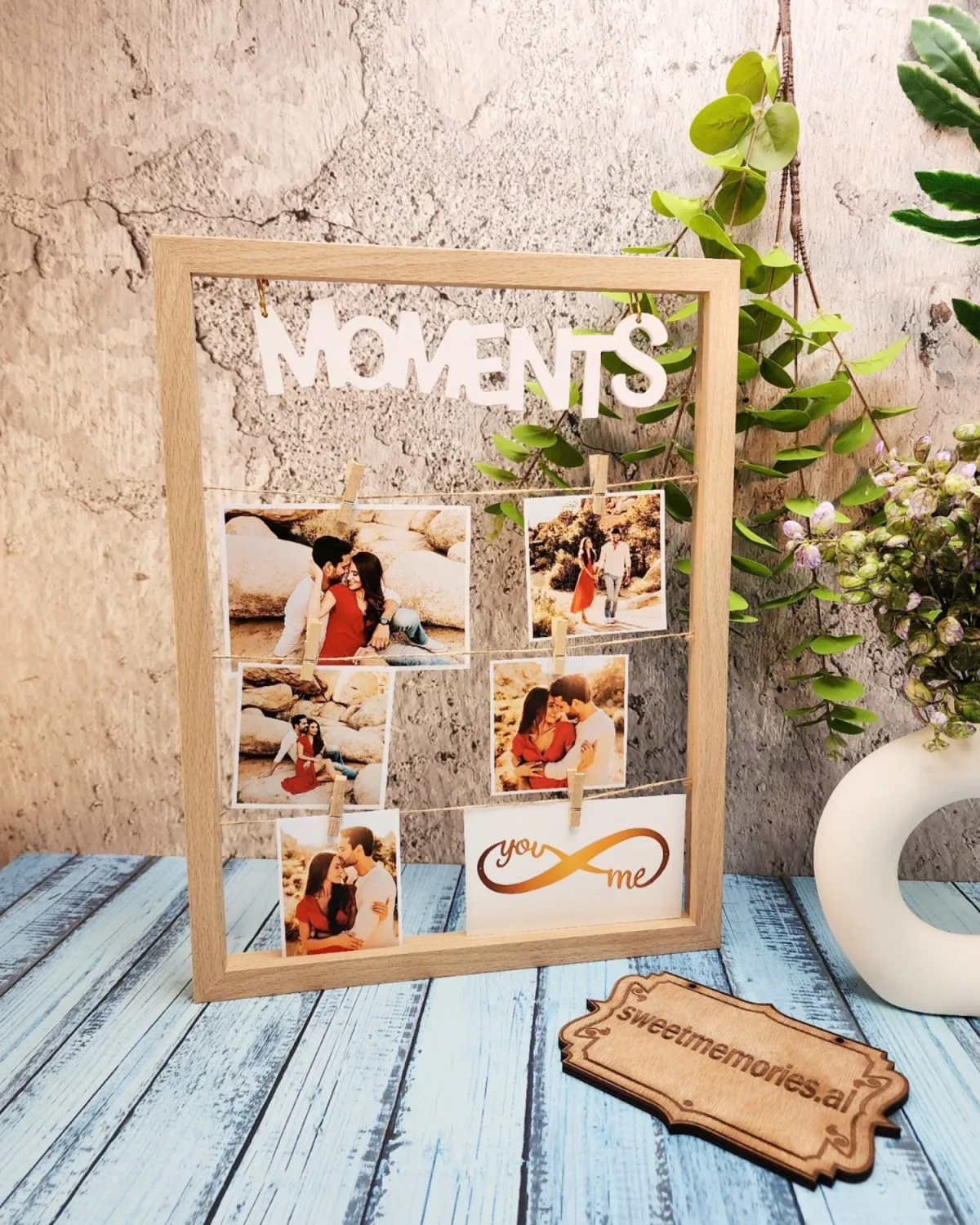 Kornizë druri me fotografi - Figura 2