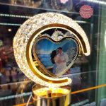 Abazhur gjysëm hëne me foto