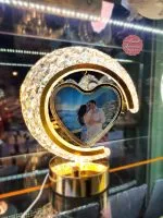 Abazhur gjysëm hëne me foto