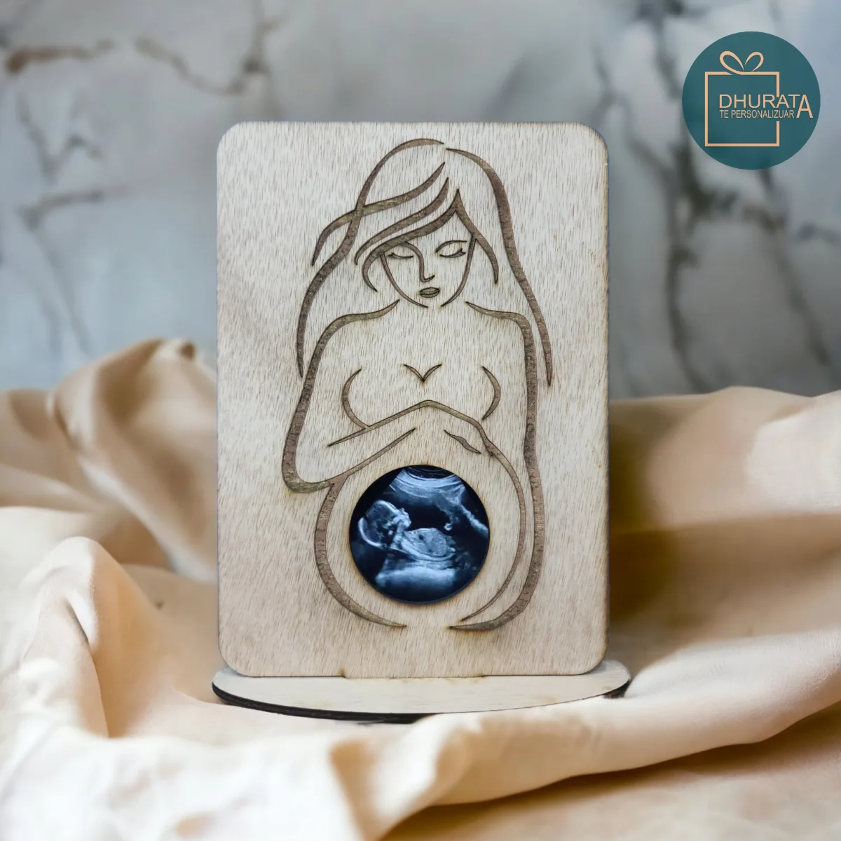 Kornizë druri për ekon e bebit - Figura 2