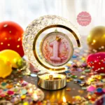 Abazhur me ndriçim led - Hene me Foto