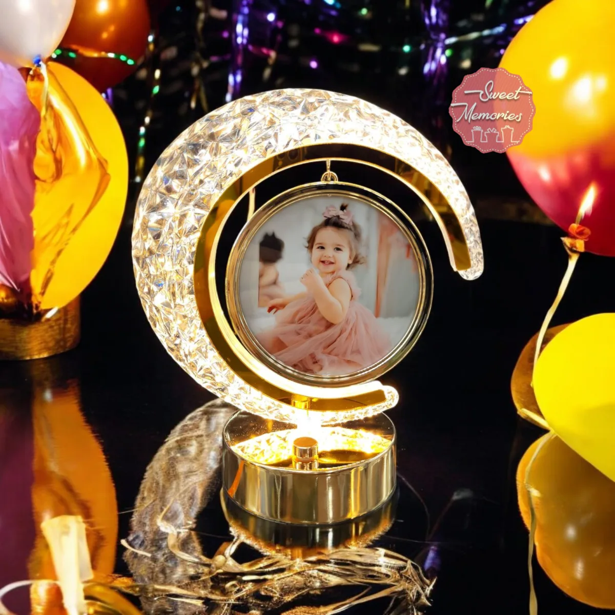 Abazhur me ndriçim led - Hene me Foto 2