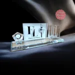 Kristal zyre e personalizuar me logo ose tekst 2