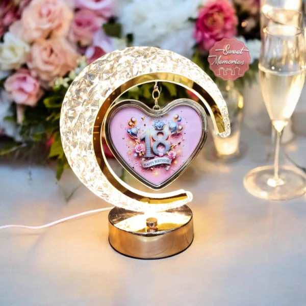 Abazhur me ndriçim led hena