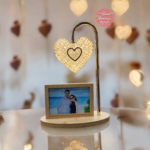 Abazhur në formë zemre