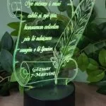 Led lamp me dedikim për 7-Marsin