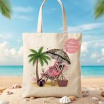 Tote bag Pink Flamingo