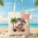 Tote bag Pink Flamingo