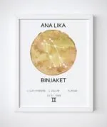 Korniza me shenjen e horoskopit(zodiac) - Figura 12