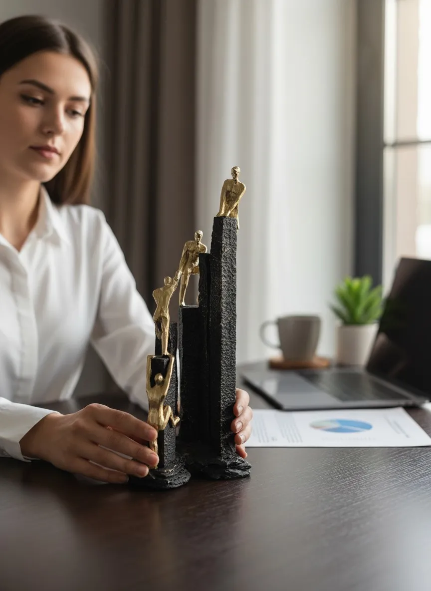 Statujë Motivimi për Sukses – Dekor Zyre & Dhuratë Inspiruese - Figura 2