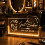 led i personalizuar per berber, barber