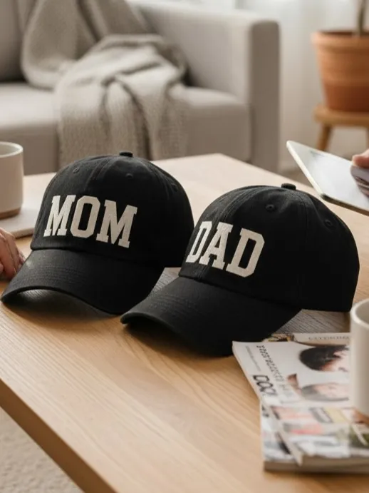 kapele mom dad per çift dhe prinder
